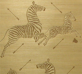 zebras grasscloth tatami straw