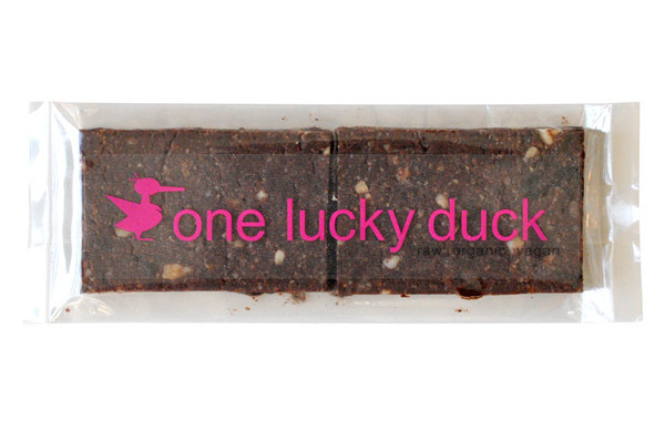 chocolate cherry macadamia brownies one lucky duck